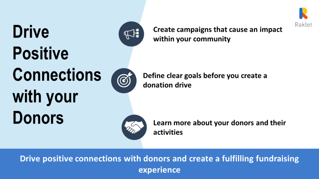 Drive positive connections with your donors as a nonprofit