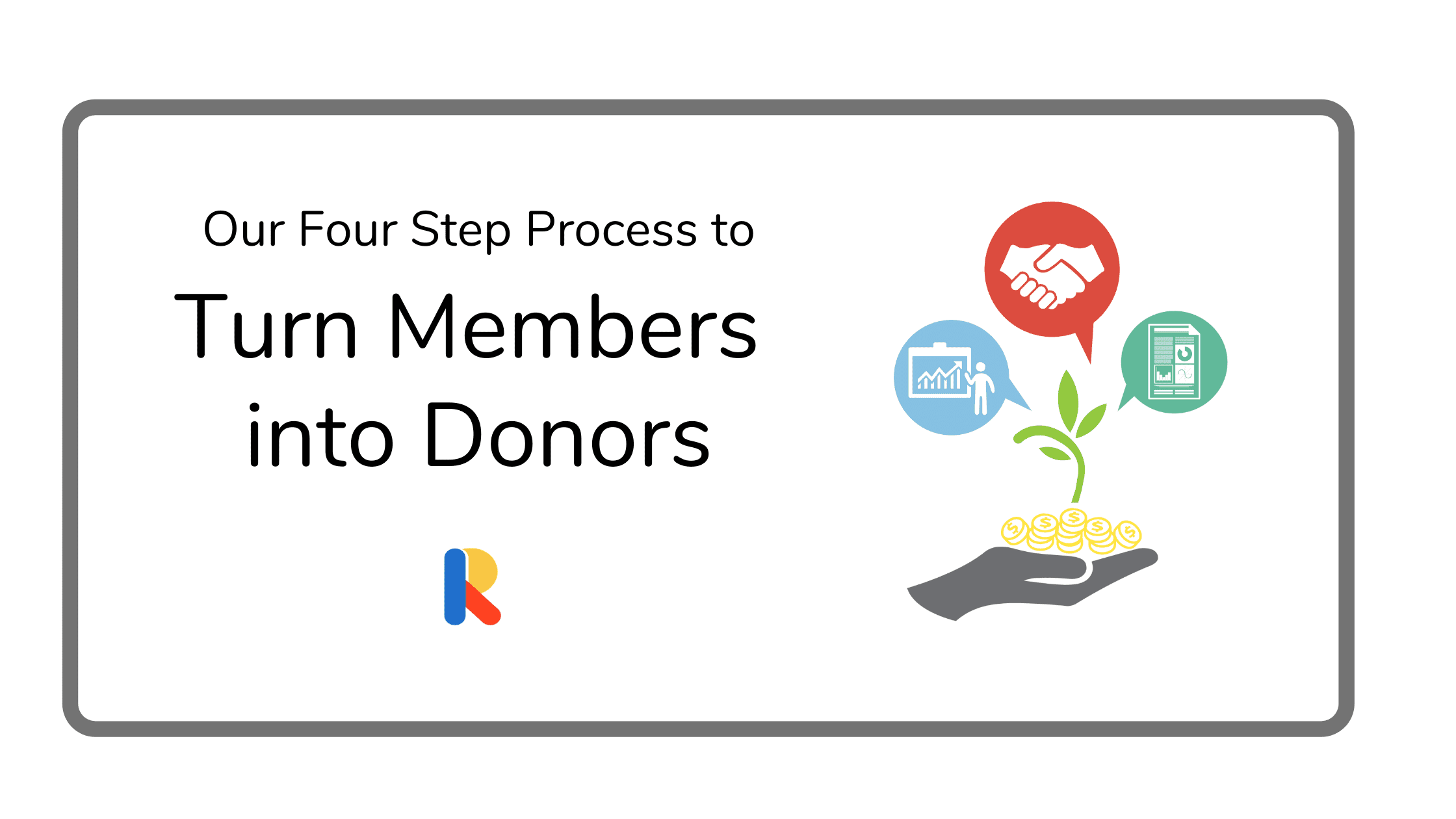 Our Four-Step Process to Turn Members into Donors