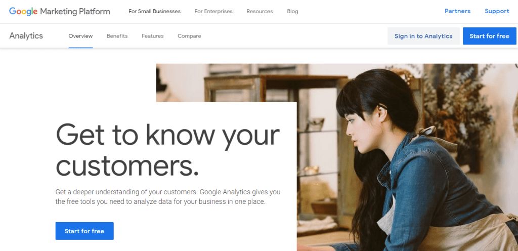 Google Analytics Sign In