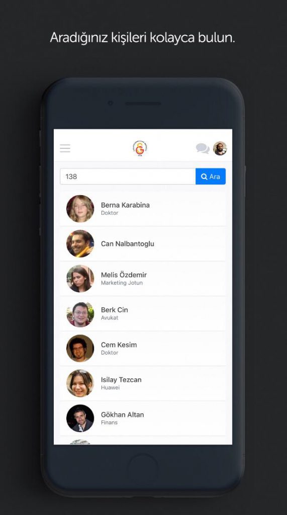 Raklet mobil uygulaması ile aradığınız kişileri kolayca bulun