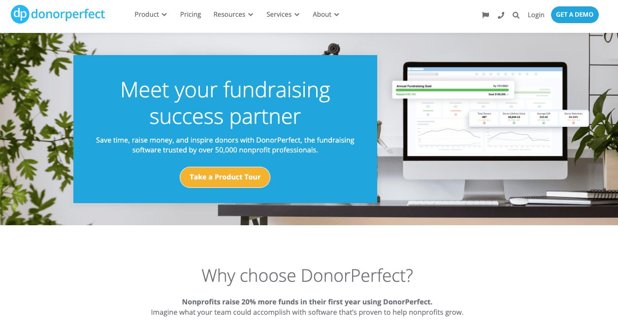 Learn more about <a href="/donorperfect-vs-raklet">DONORPERFECT</a>