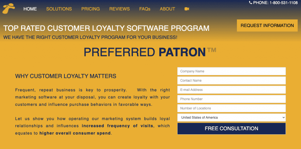 preferred patron homepage