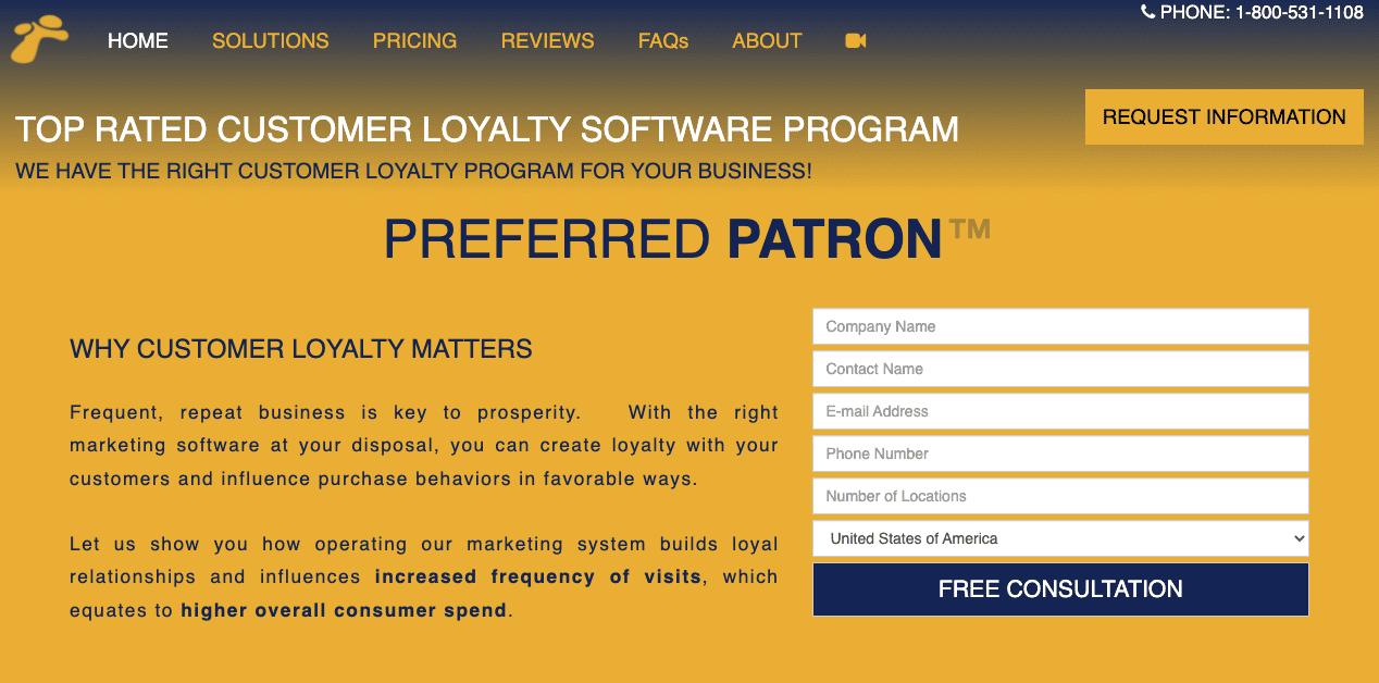 preferred patron homepage