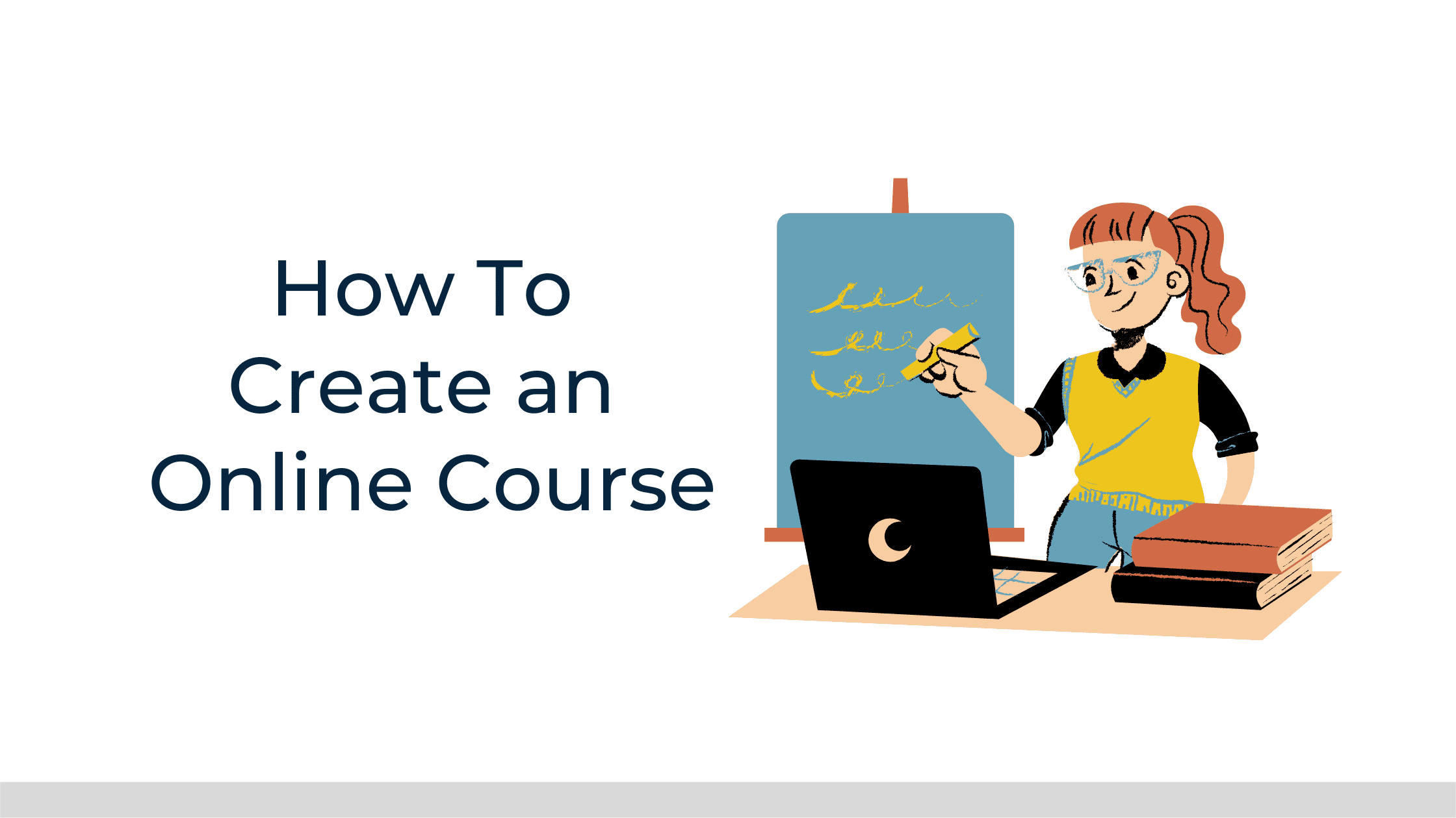 how to create an online course