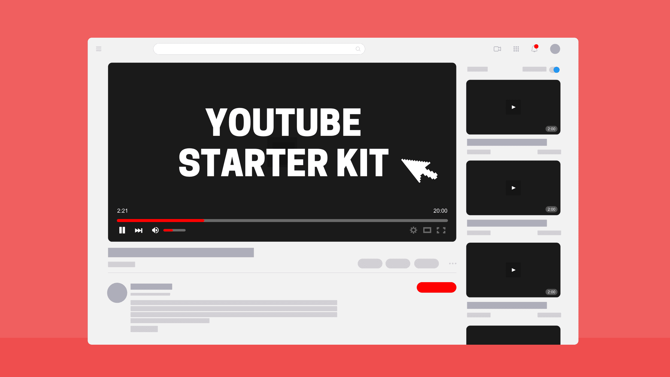 youtube starter kit