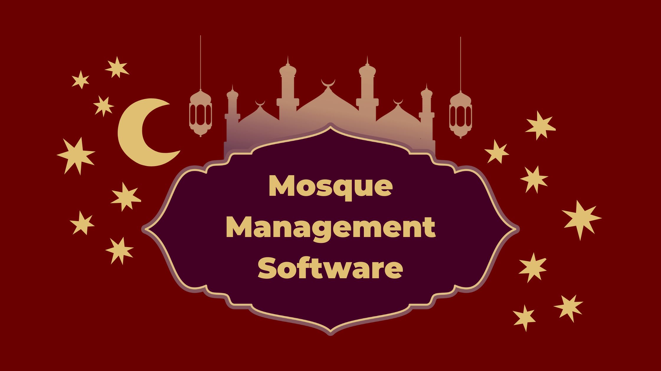 mosque management software