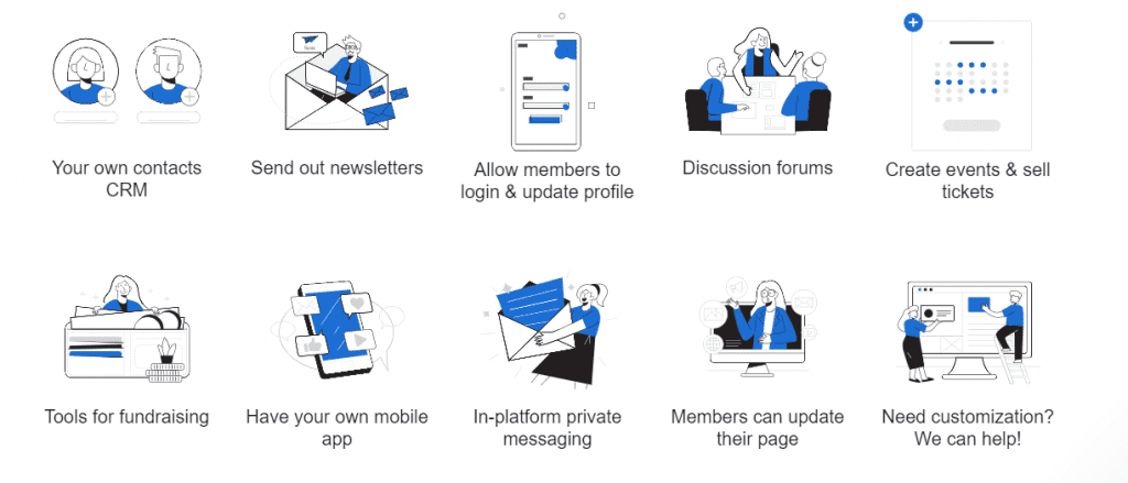 Raklet features