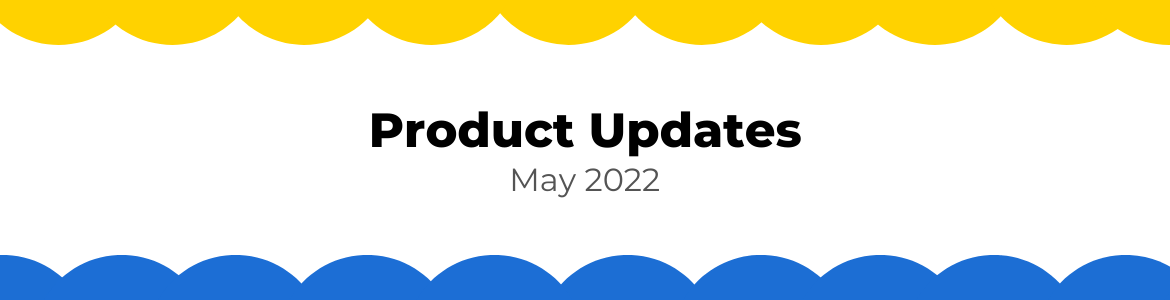 Product Update Banner May