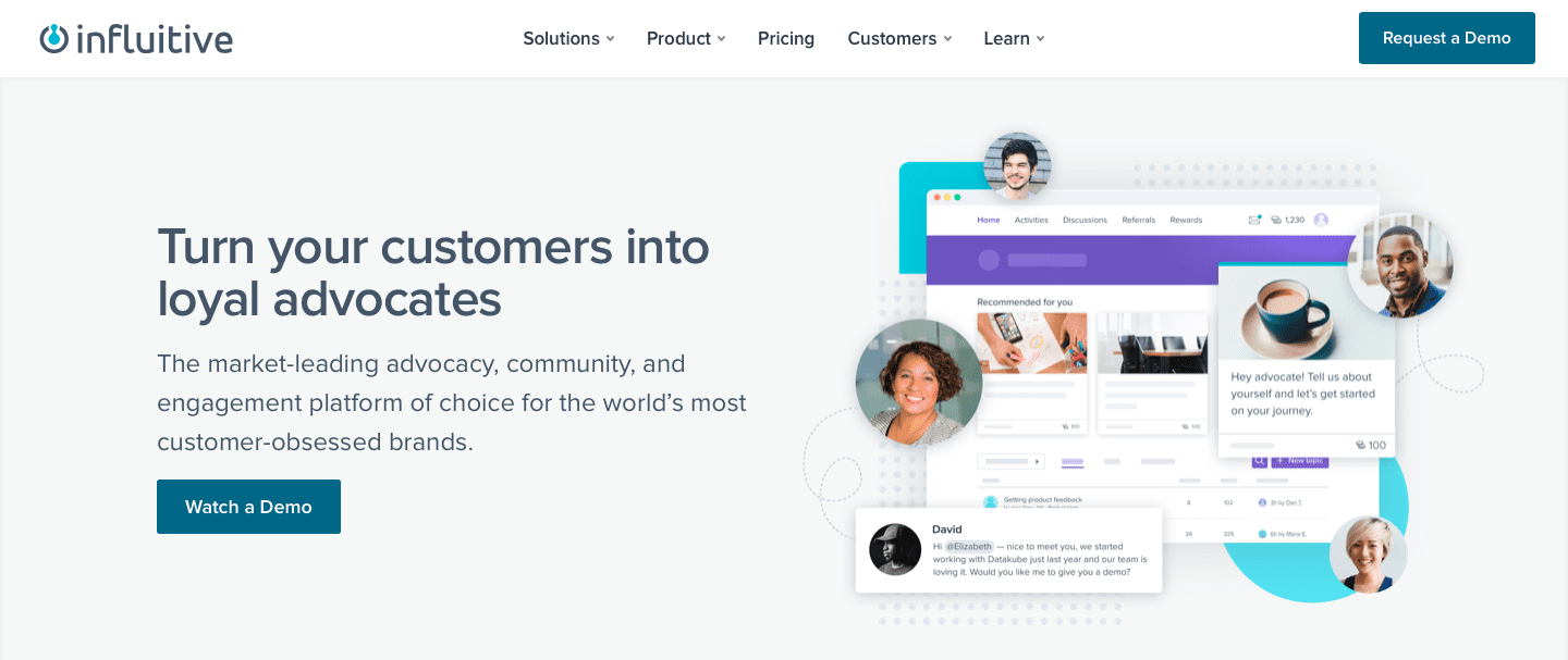 Influitive Main Page