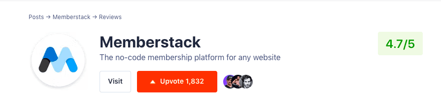 Memberstack Reviews