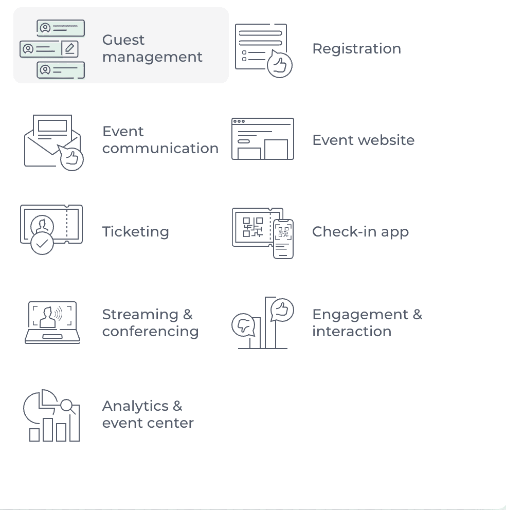 evenito features