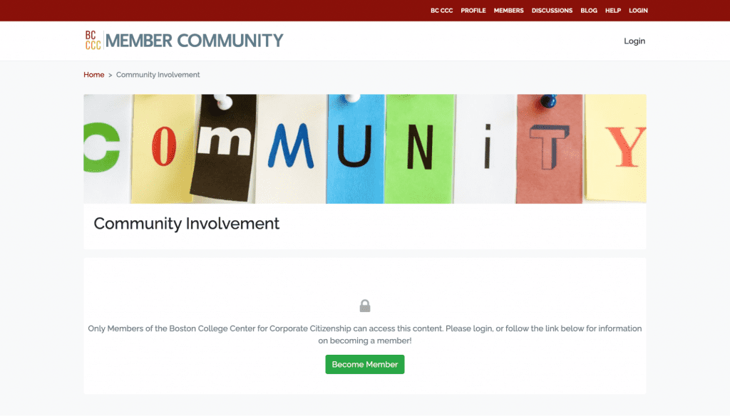 bcccc member community software private social network