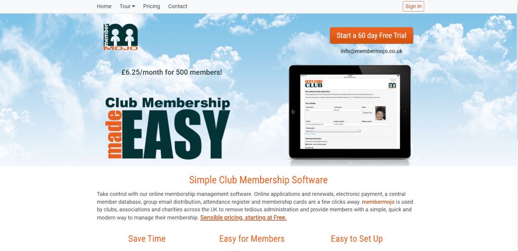 membermojo main page