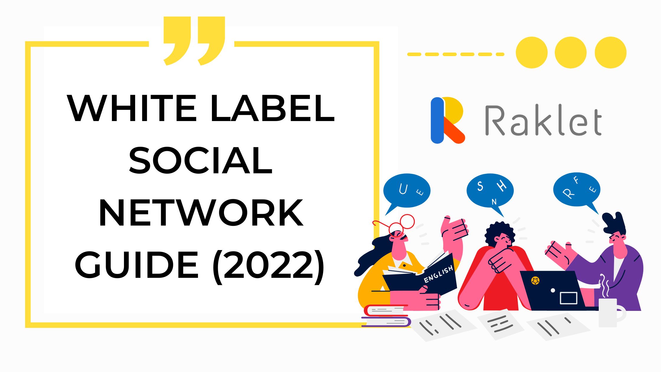 White label social network