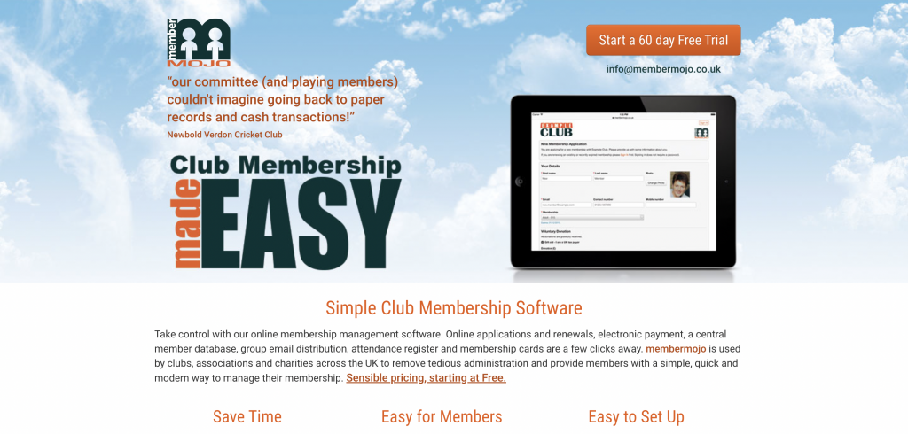 membermojo main page