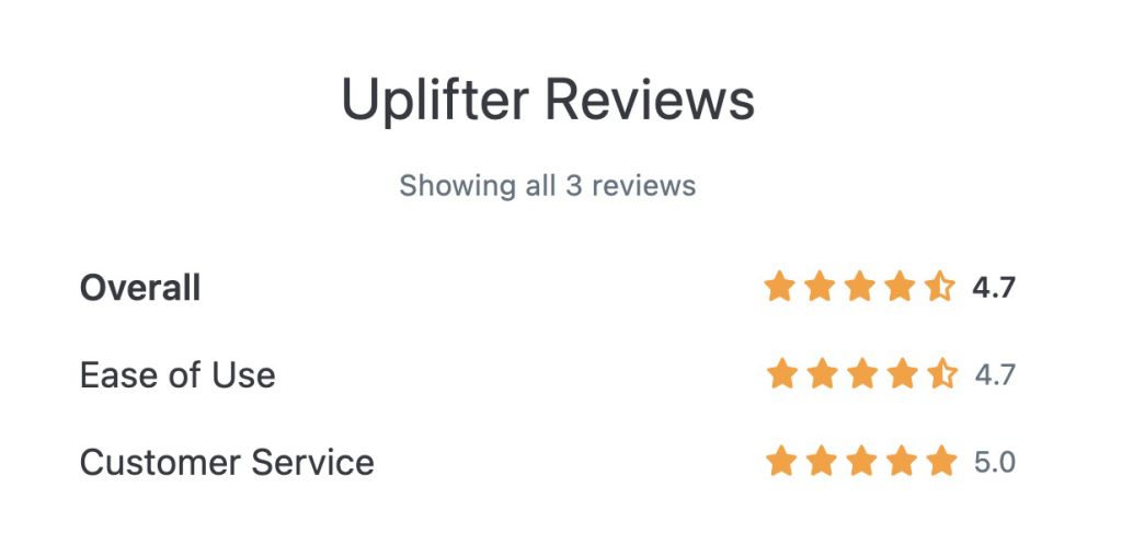 uplifter reviews