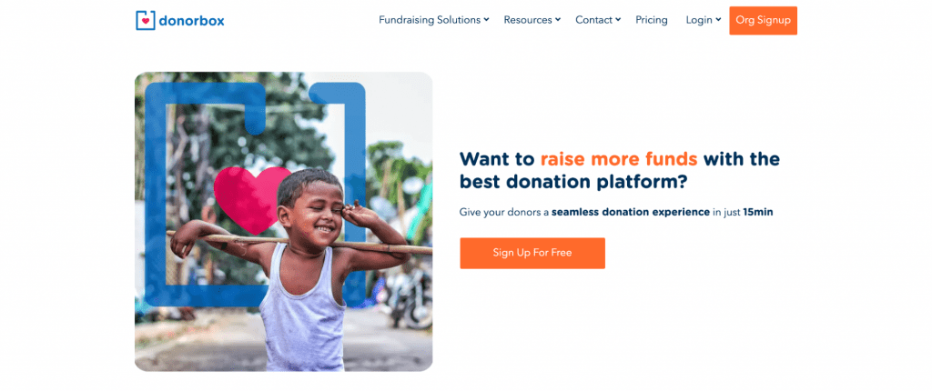 donorbox online fundraising tools
