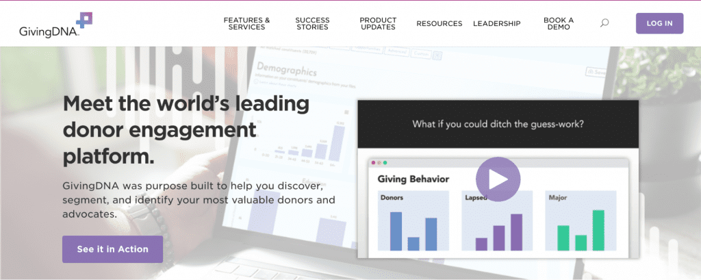 givingdna online fundraising tools