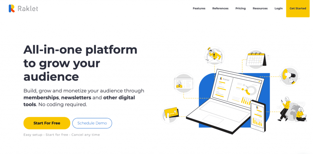 raklet main site