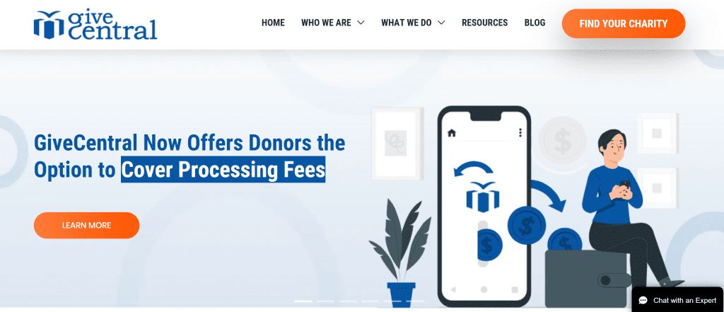 givecentral donor management software