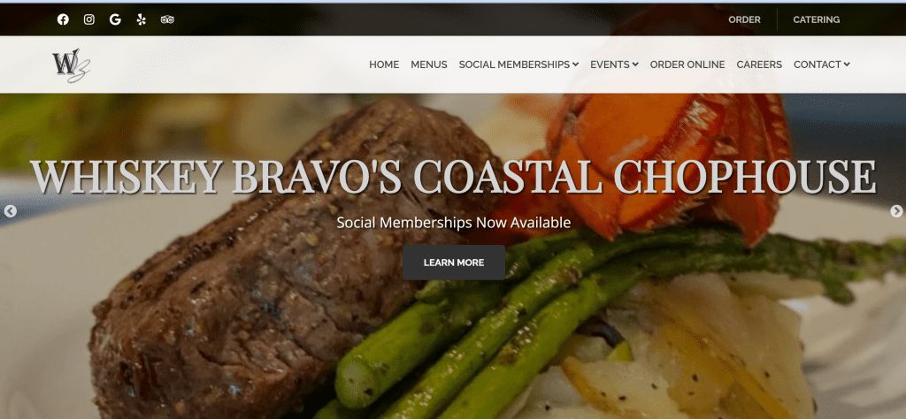 whiskey bravos main page