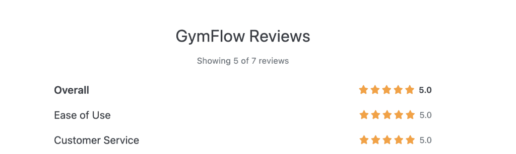gymflow capterra reviews