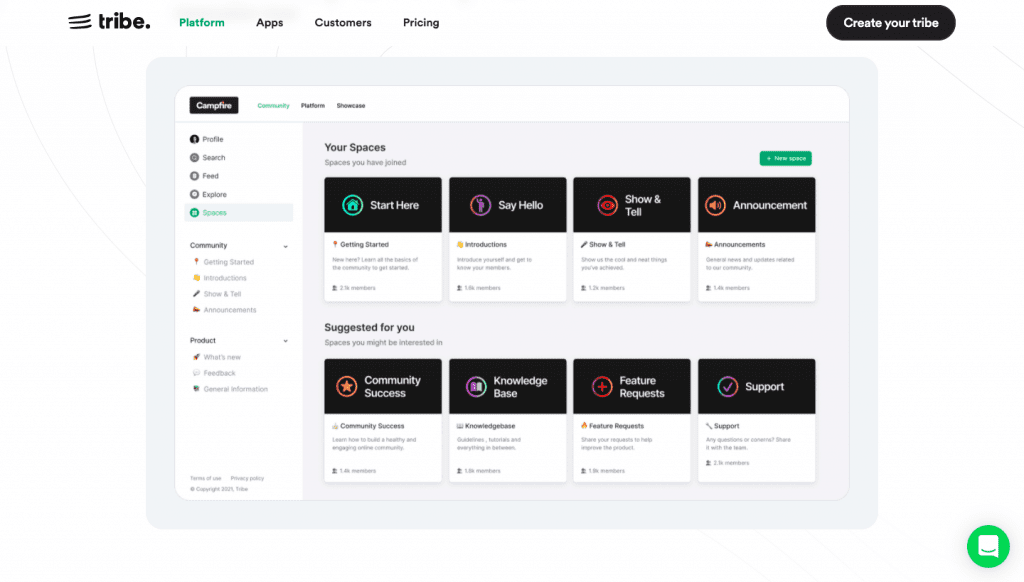 tribe platform