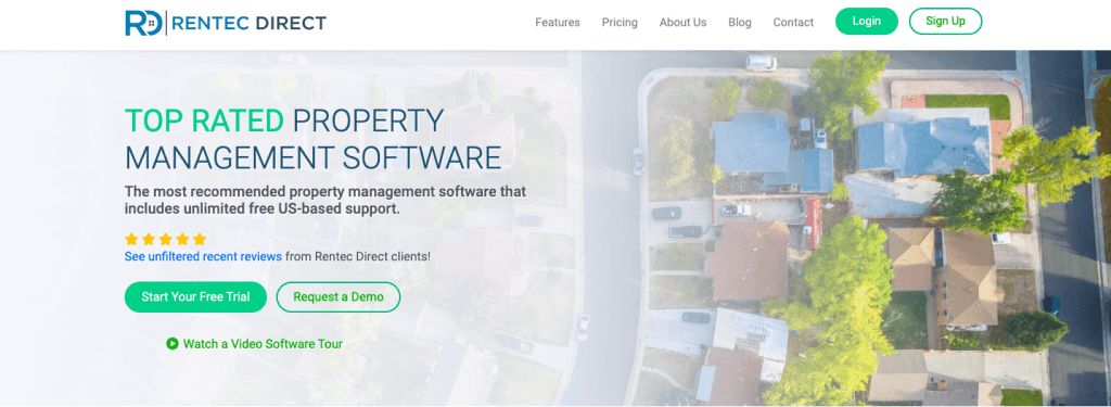 rentec direct main page