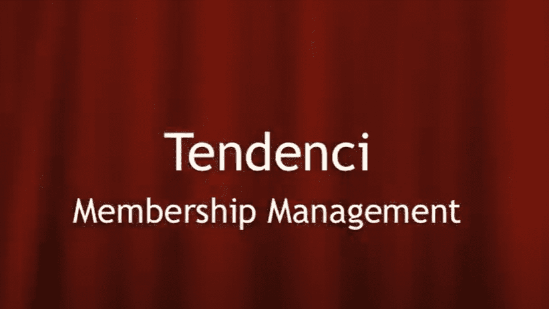 Membership Management
