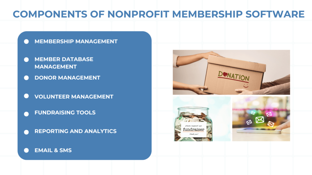 Components of Nonprofit Membership Software