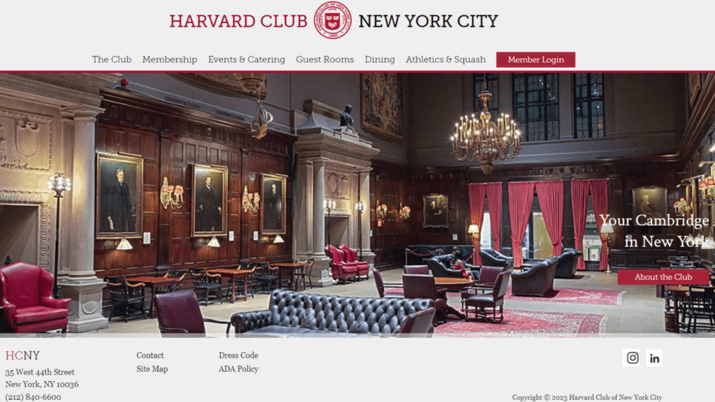 The Harvard Club of New York City