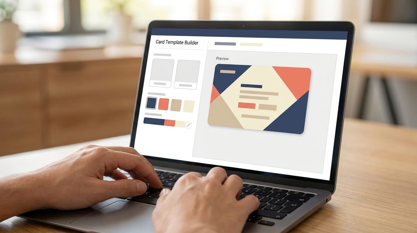 how to create digital membership cards card template builder
