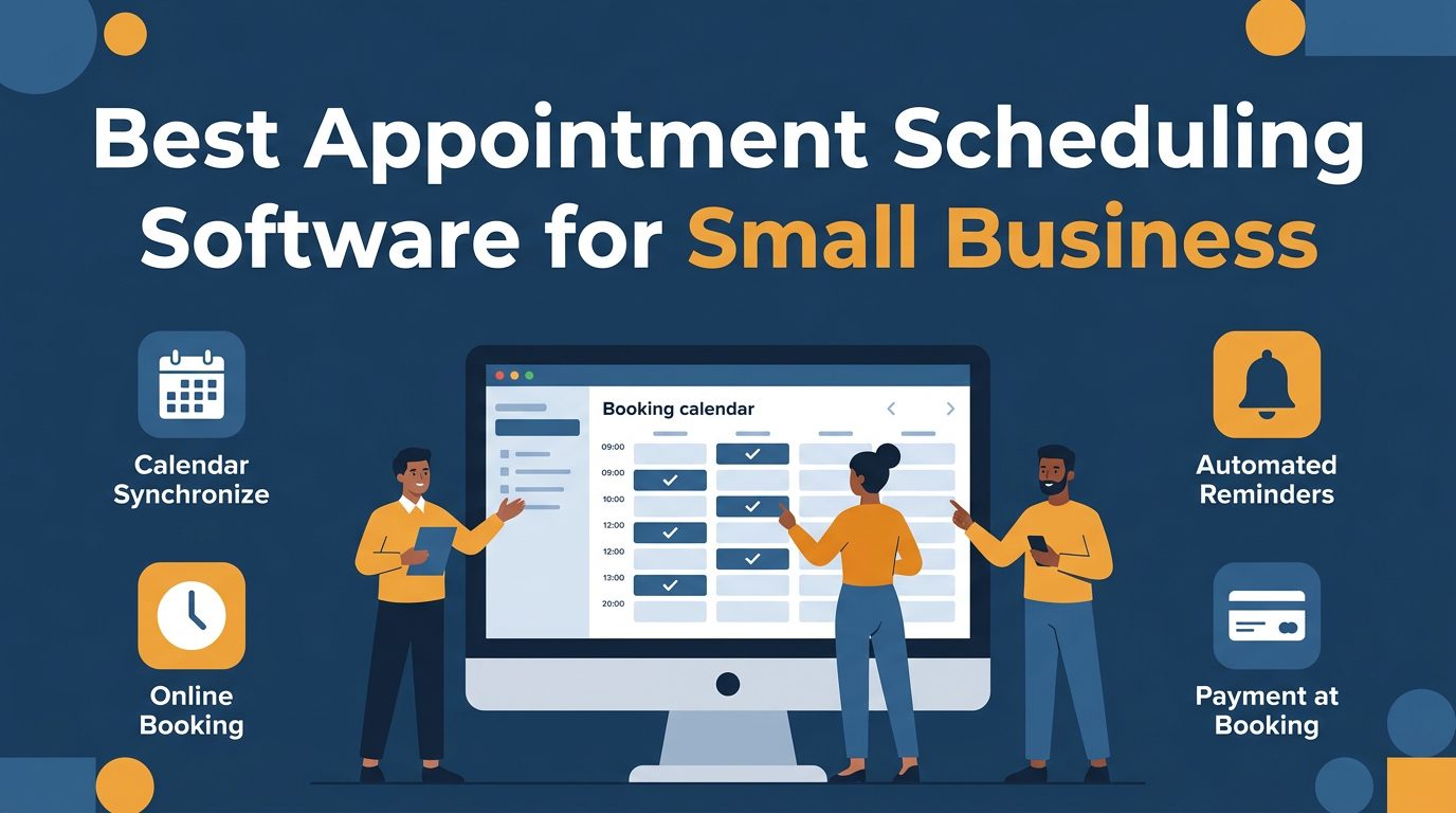 Best appointment scheduling software for small business 2026 — illustrated comparison guide