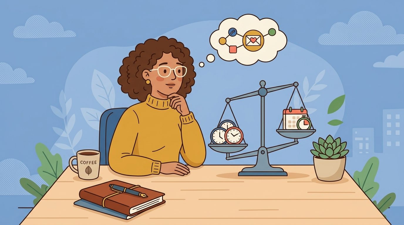 Make.com automation decision balance for membership organizations