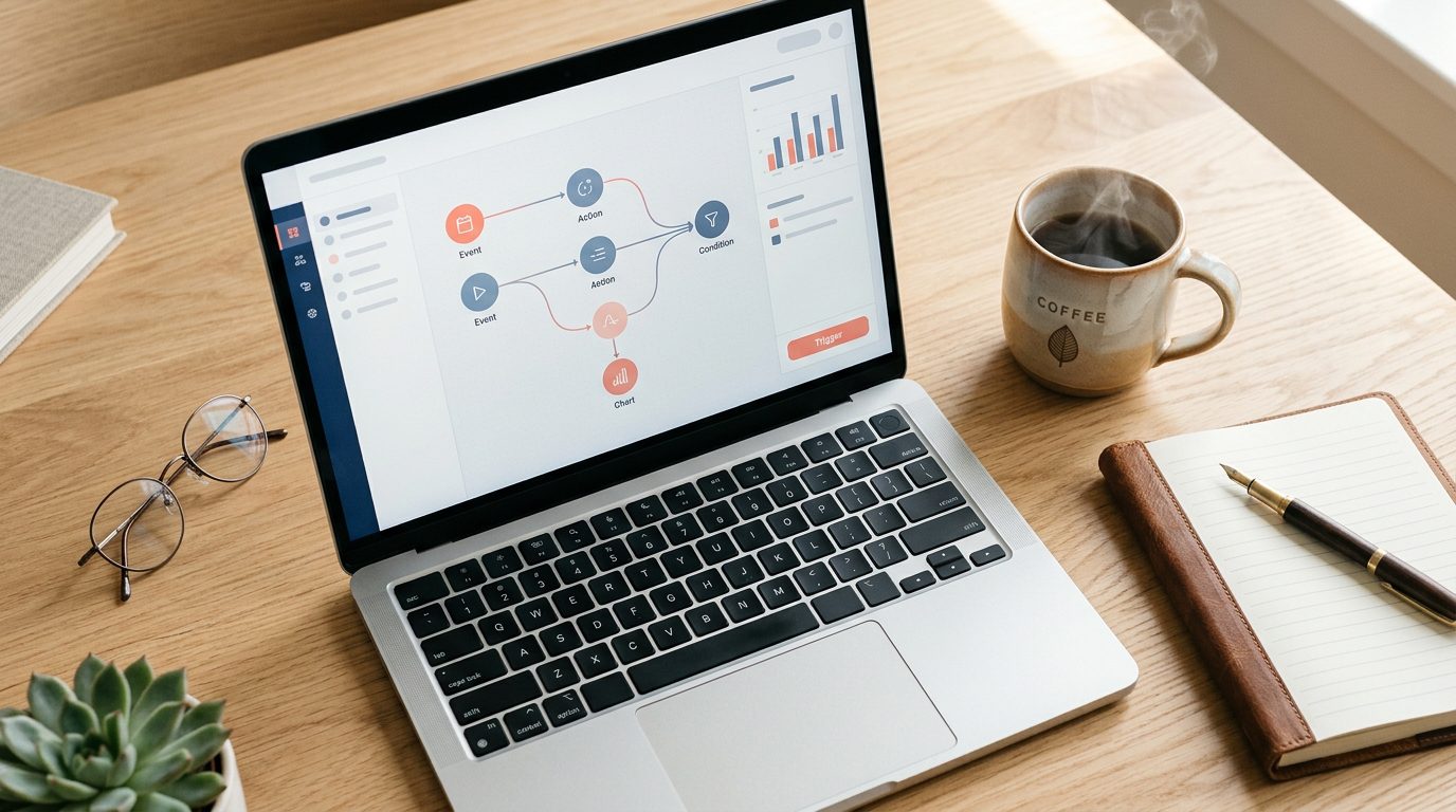 Make.com automation for membership organizations — no-code workflows on a visual canvas