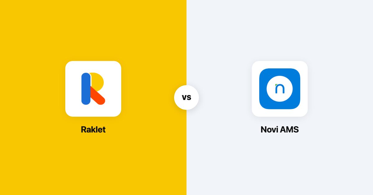 Novi AMS vs Raklet comparison