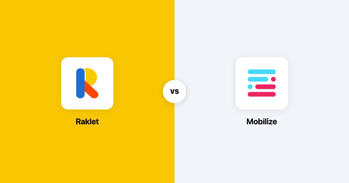 Mobilize.net vs Raklet: Pick for Membership Orgs (2026)