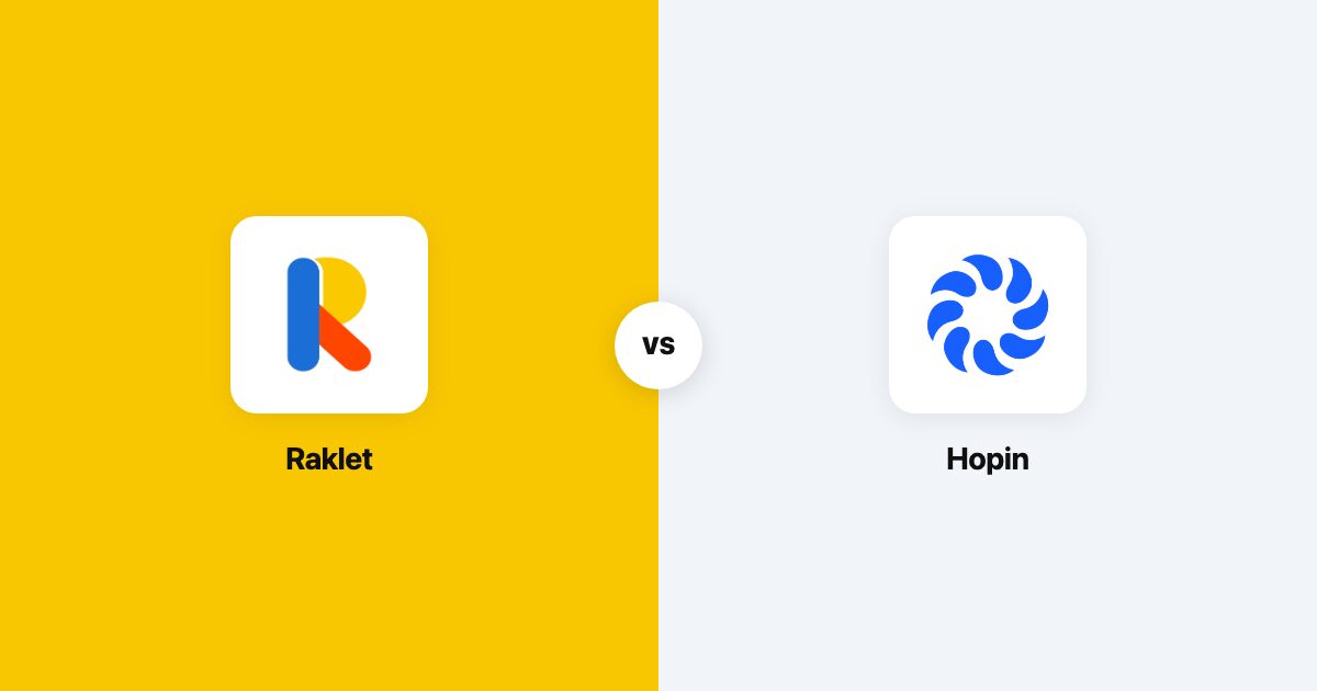 Hopin vs Raklet comparison