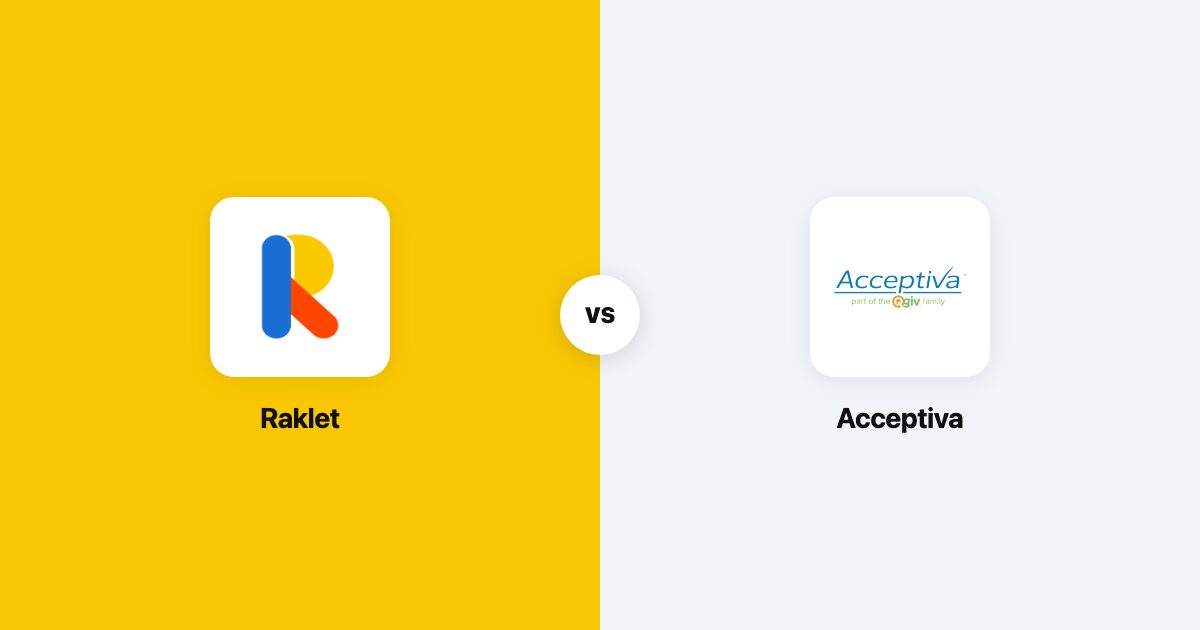 Acceptiva vs Raklet